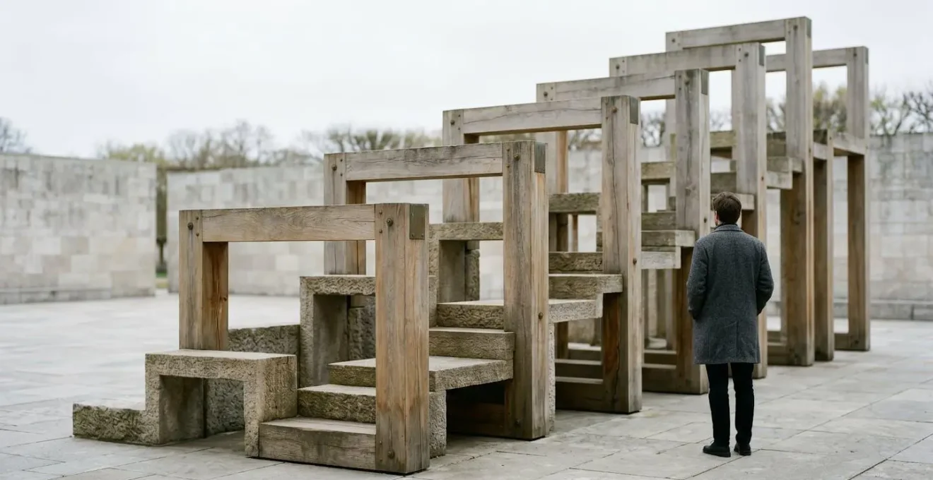 Abstract visualization of rhythmic memory patterns and poetic structure