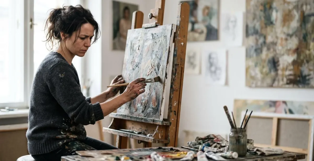 Artist experiencing technique plateau after years of self-directed practice