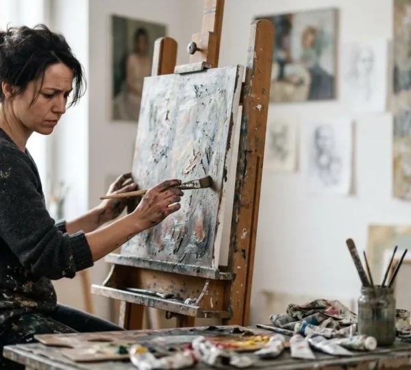 Artist experiencing technique plateau after years of self-directed practice